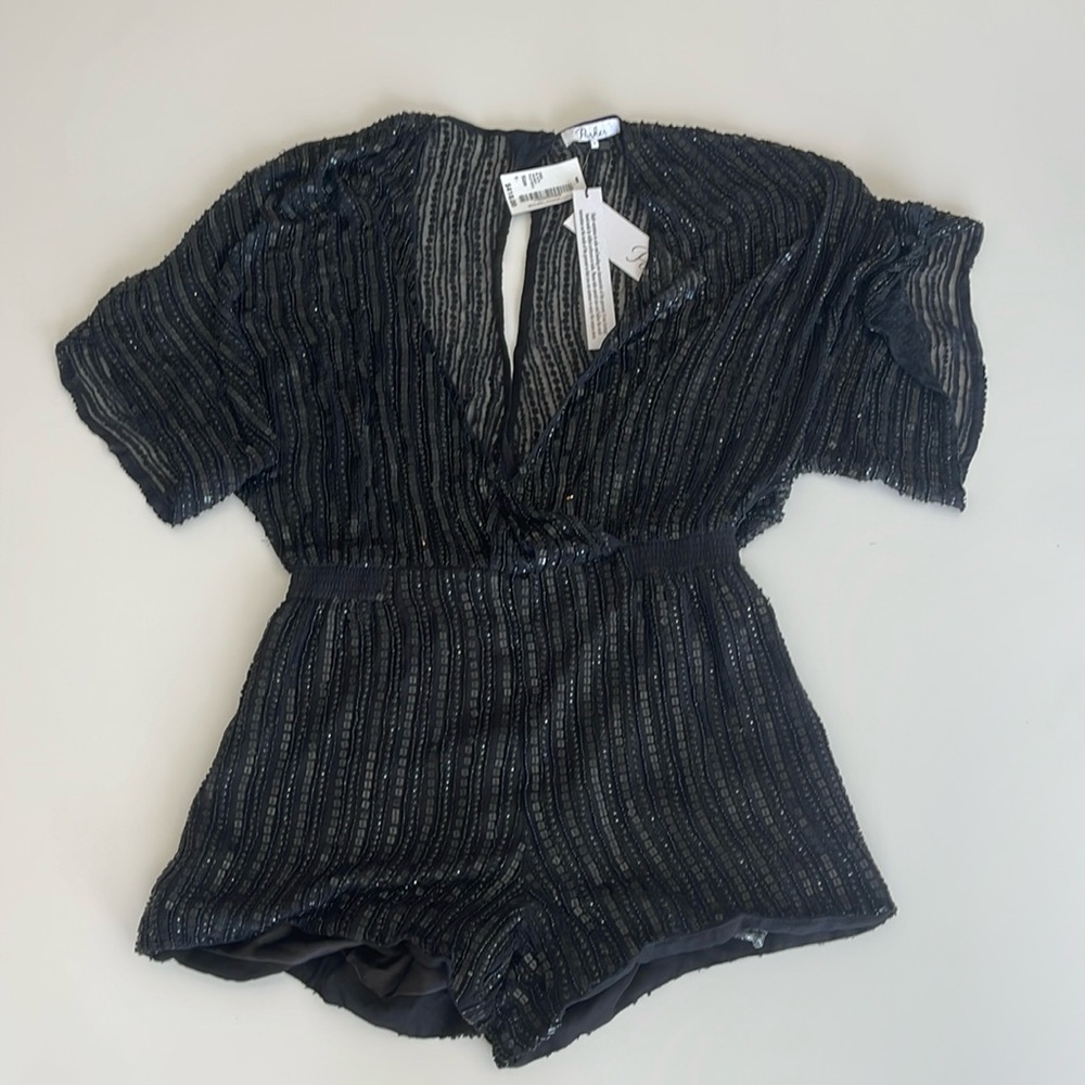 Parker sequin romper
